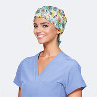 Seaside Bliss - Pixie Medical Scrub Hat