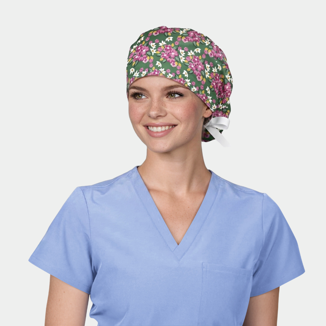 Azalea Daydream Stellar Scrub Hat