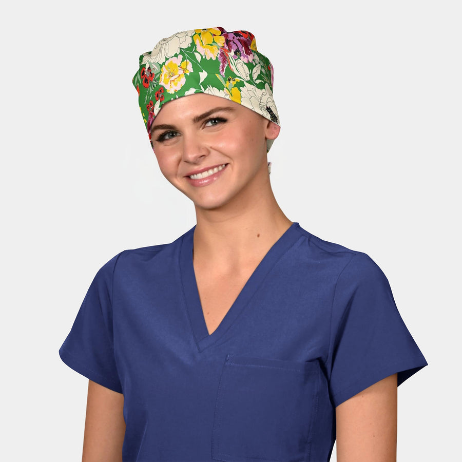 Spring Dreamscape - Pixie Medical Scrub Cap