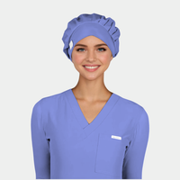 Calypso Blue - Solid Poppy Scrub Hats