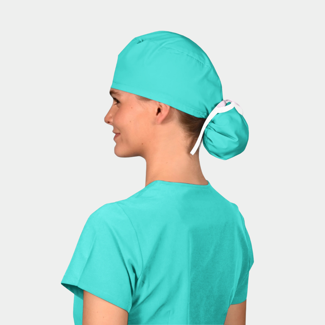 Carnegie Green - Solid Pony Scrub Hats