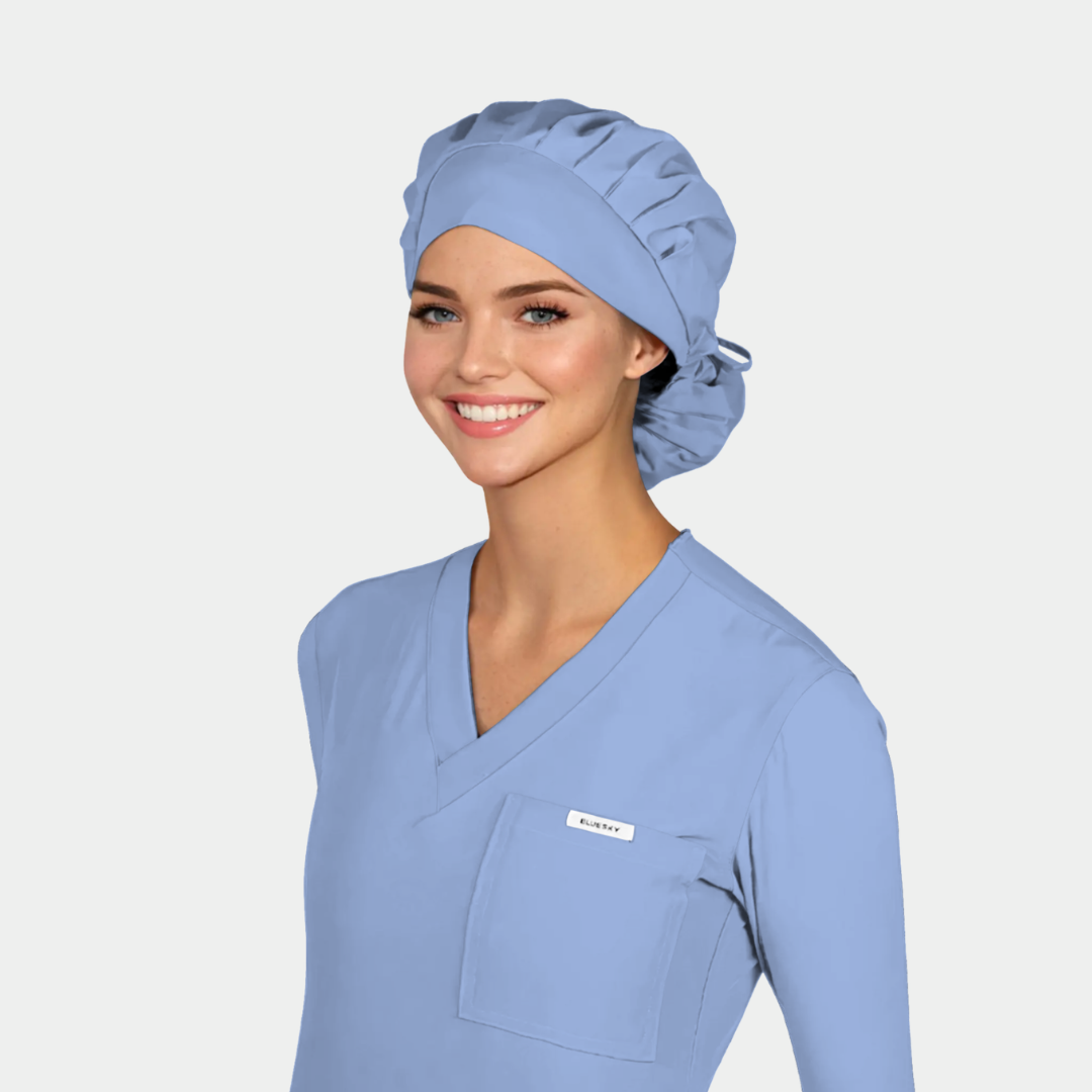 Ceil Blue - Solid Poppy Scrub Hats