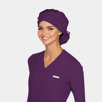 Eggplant - Solid Poppy Scrub Hats