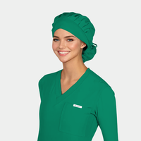 Pine Green - Solid Poppy Scrub Hats