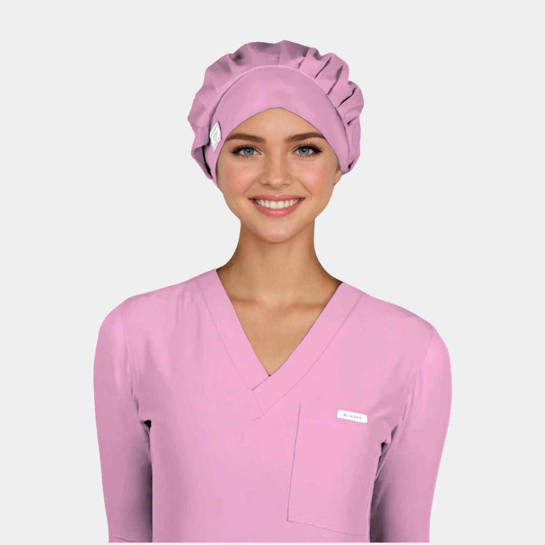 Pink Sorbet - Solid Poppy Scrub Hats