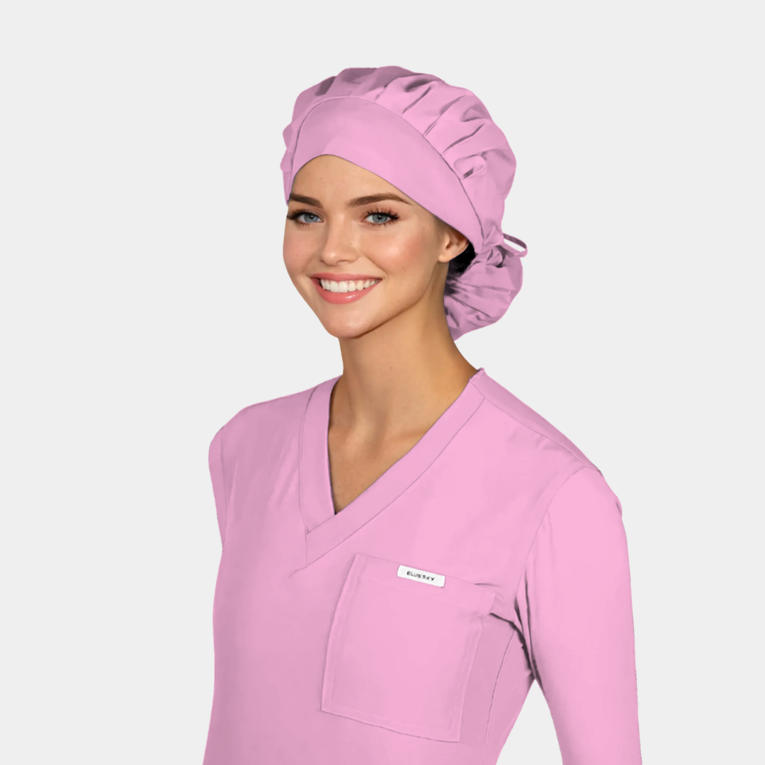 Pink Sorbet - Solid Poppy Scrub Hats
