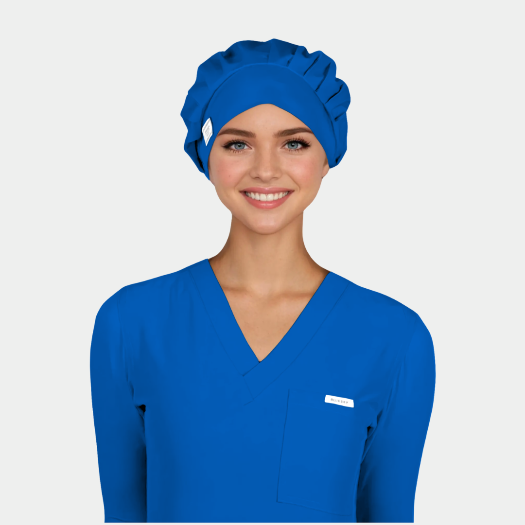 Royal Blue - Solid Poppy Scrub Hats