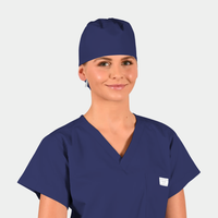 Navy Blue - Solid Pony Scrub Hats