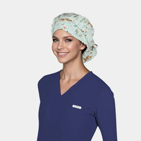 Wildflower Waggers - Poppy Bouffant Surgical Cap