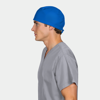 Royal Blue Men’s Scrub Cap – Surgical Cap for Long Shifts