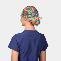 Gardenesque Stellar Surgical Women's Scrub Cap
