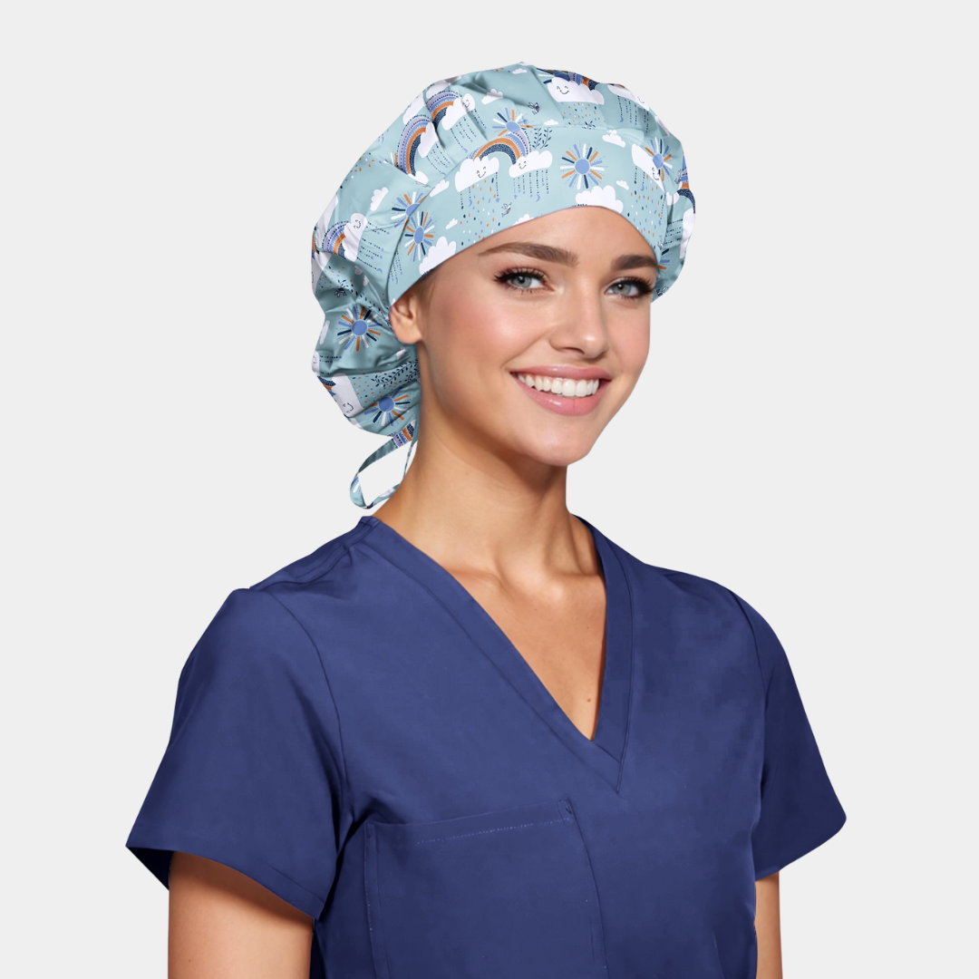 Raindrop Daydream - Poppy Surgical Hat