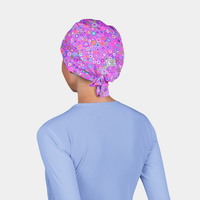 Sugarplum Garden- Pixie Surgical Scrub Hats