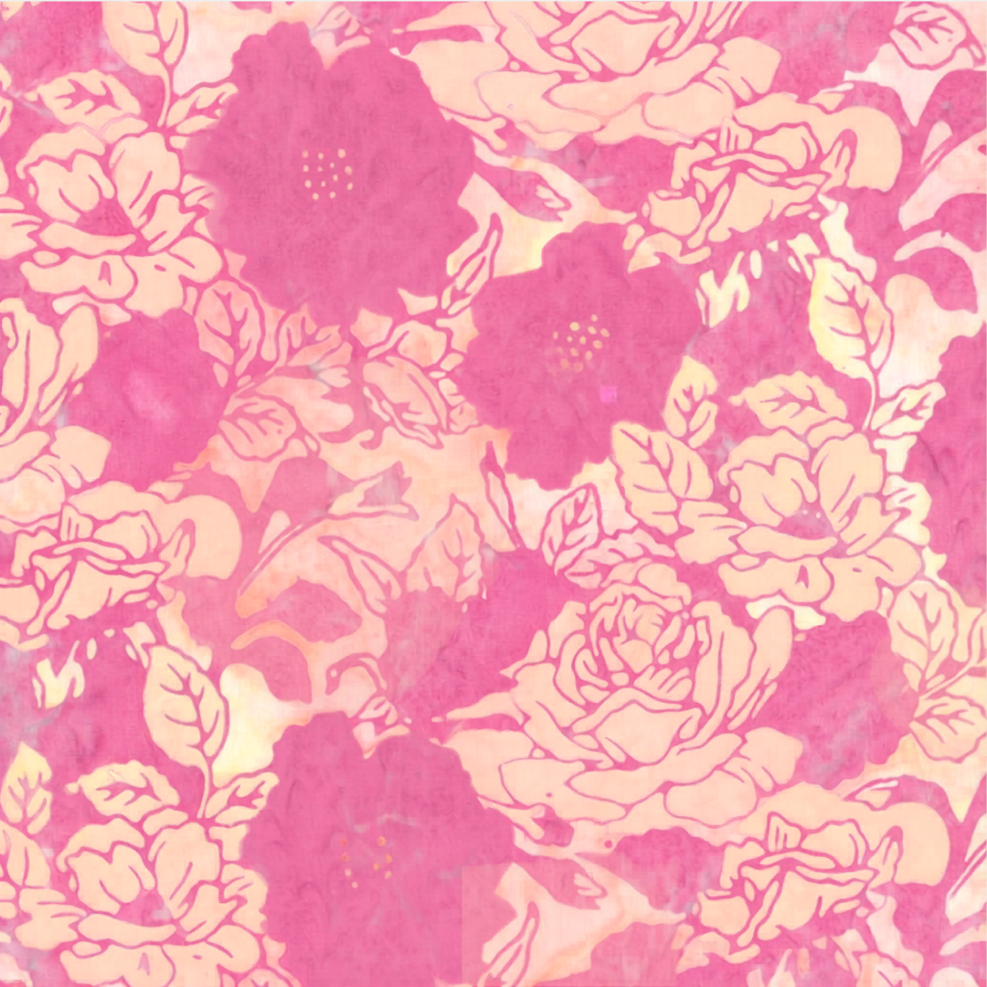 Watercolor Petals Bouffant Scrub Cap