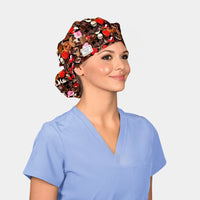 Sweet Thank You's - Poppy Bouffant Scrub Hats