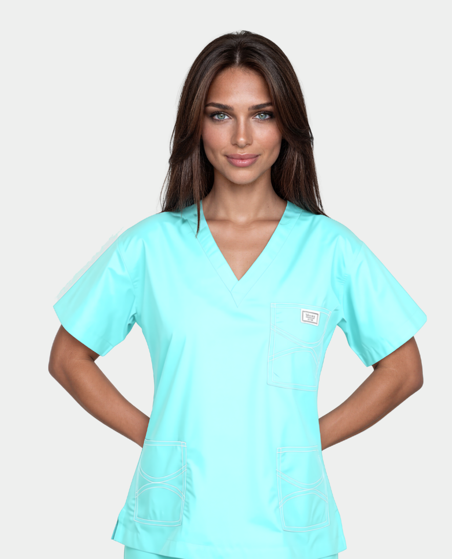 SMALL Womens One Of a Kind Scrub Tops - FINAL SALE