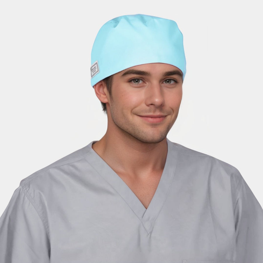 Turquoise - Men's Scrubs Hat