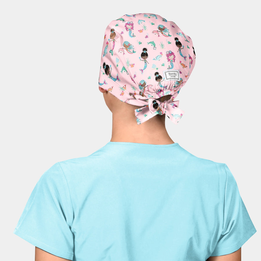 Undersea Reverie- Pixie Medical Scrub Hat