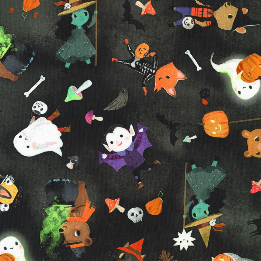 Boo-tastic Adventure - Poppy Bouffant Medical Scrub Cap