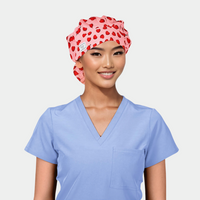 Valentine's Sweethearts - Poppy Scrub Hats