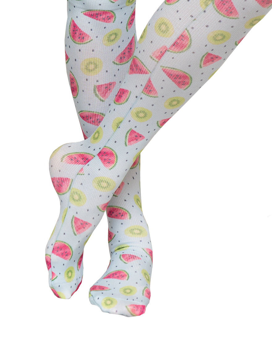 Watermelon Splash - Scrubs Compression Socks