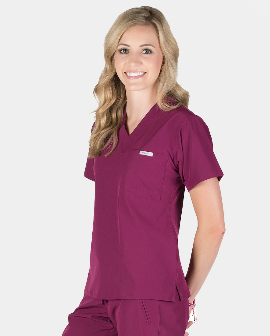 Logan 2-Pocket Scrub Top