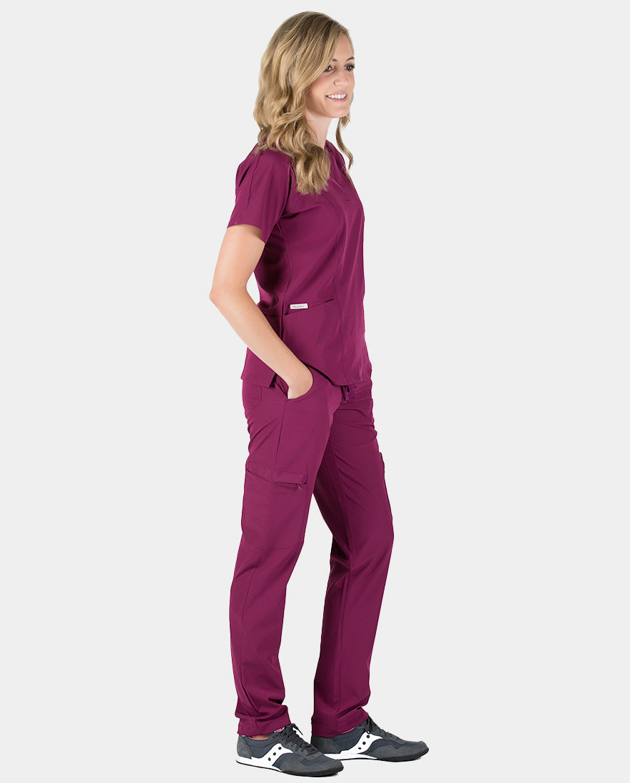 Peyton Cargo 7-Pocket Scrub Pants