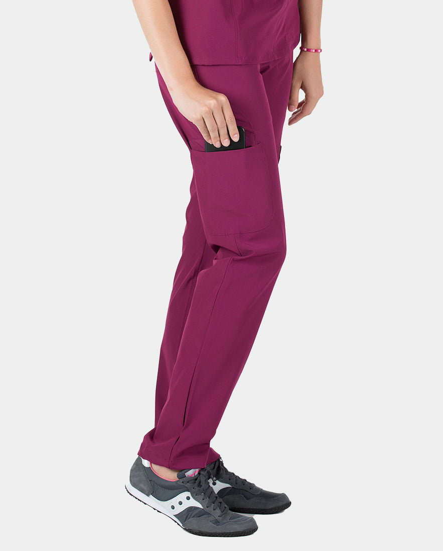 Peyton Cargo 7-Pocket Scrub Pants