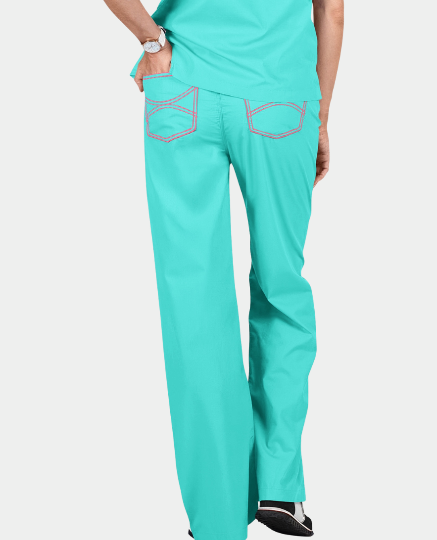 MEDIUM One Of a Kind Scrub Pants - FINAL SALE