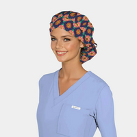 Zinnia Season - Poppy Bouffant Medical Scrub Hat