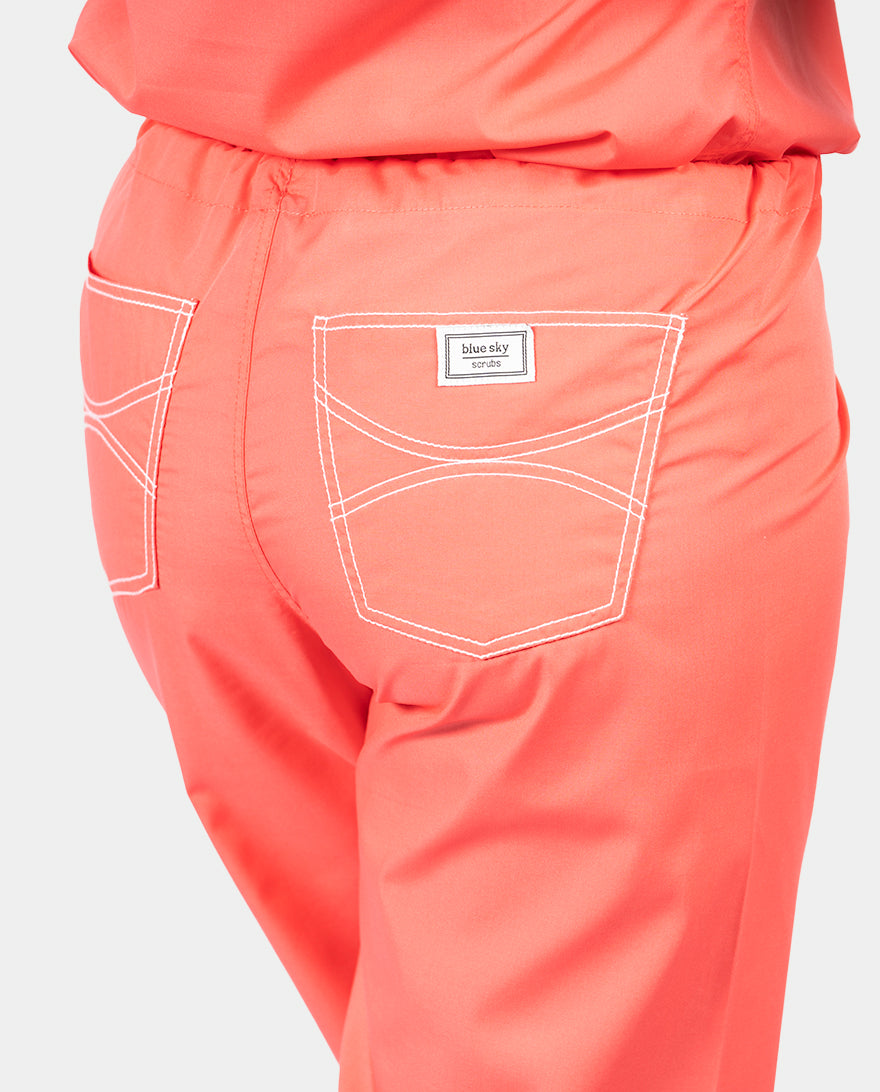 Classic Summer Fun Scrub Pants - Zoe Emberglow