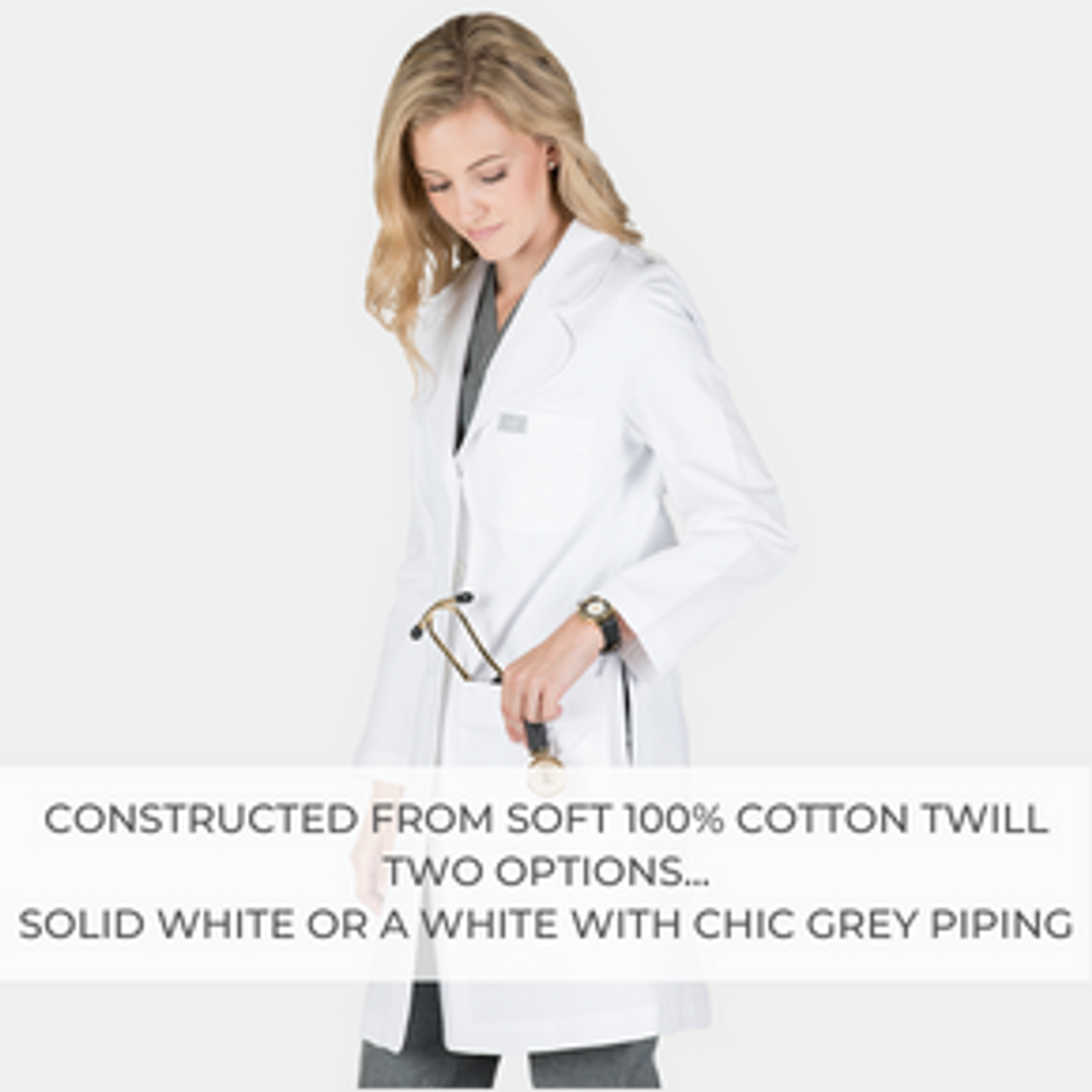 Doctor White Lab coats for women | Buy Online – Blue Sky Scrubs