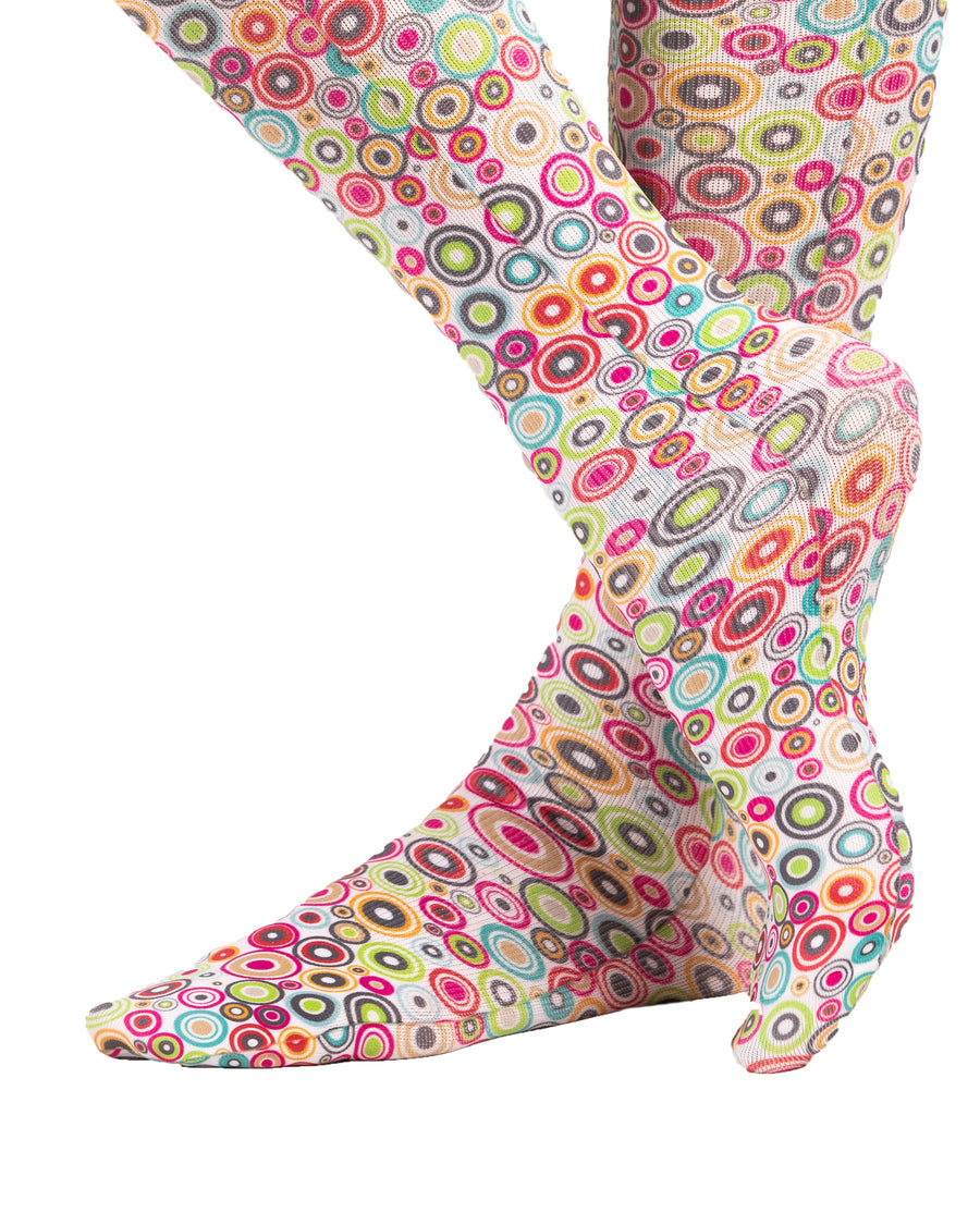 Confetti Compression Scrubs Socks