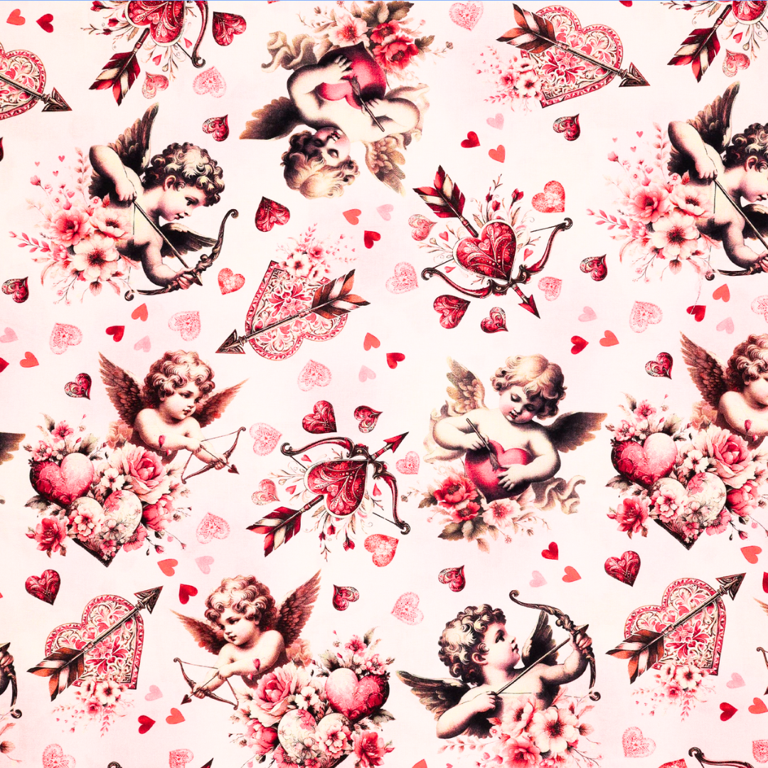 Kissed by Cupid - Stellar Scrub Caps