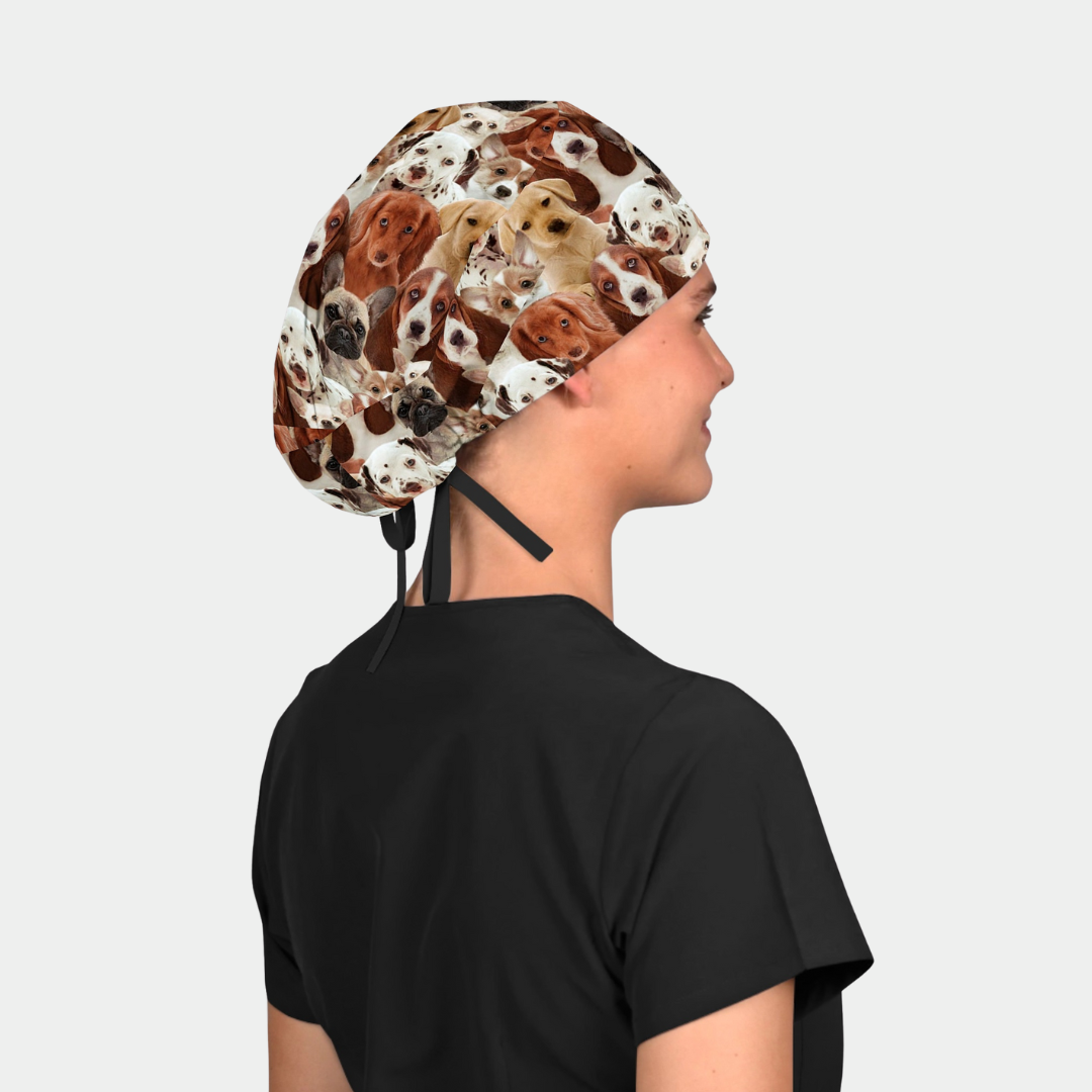 Puppy Love - Stellar Scrub Cap