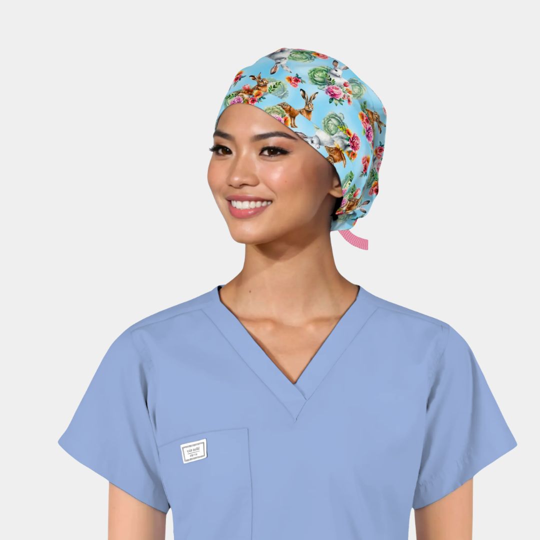 Garden Hop - Stellar Surgical Caps