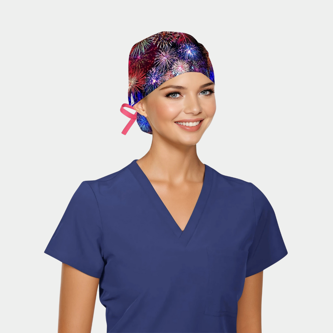 Let Freedom Ring - Stellar Surgical Scrub Caps